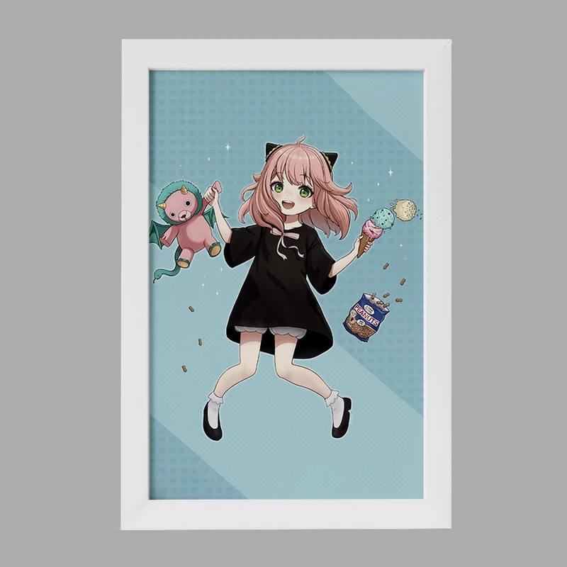 تابلو خندالو مدل آنیا انیمه اسپای ایکس فمیلی کد F900