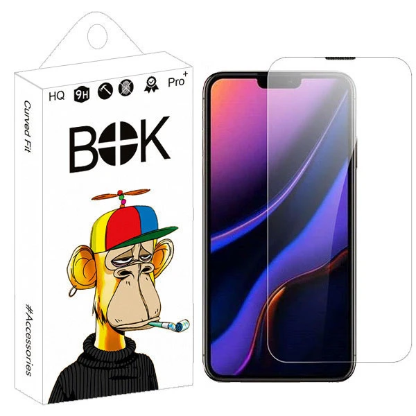 محافظ صفحه نمایش بوک مدل +bok H مناسب برای گوشی موبایل اپل iphone 13promax