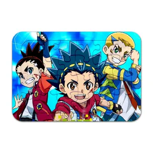 پازل 24 تکه طرح انیمه فرفره های انفجاری کد 10