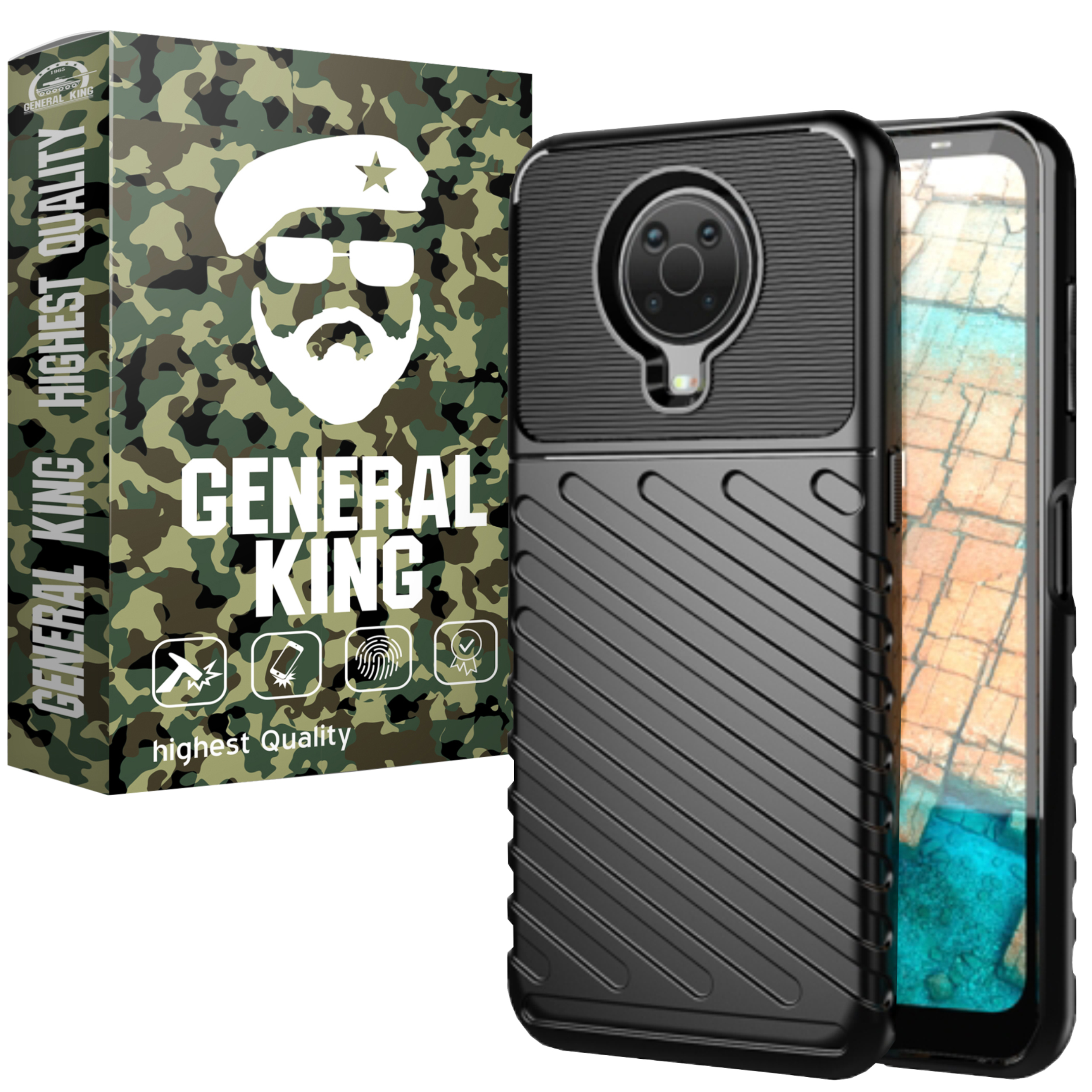 کاور ژنرال کینگ مدل NKC21 مناسب برای گوشی موبایل نوکیا G10 / G20
