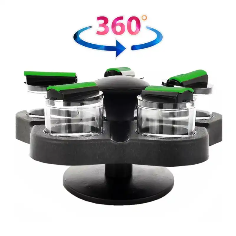 جای ادویه 6 پارچه مدل چرخشی 360 کد 11