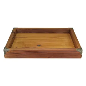 سینی بدون دسته مدل چوبی