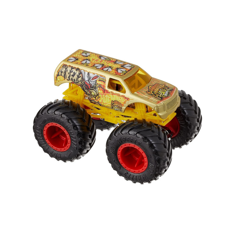 ماشین بازی هات ویلز مدل Wild Ragers کد HLT73 - HLT77 مجموعه 4 عددی