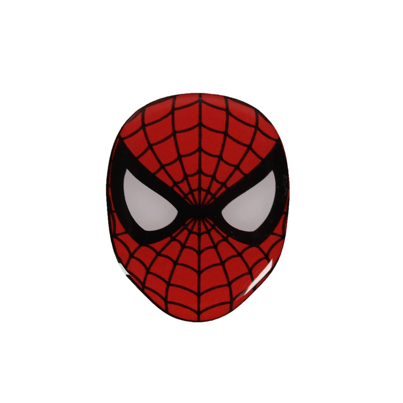 برچسب ژله ای خودرو مدل مارول طرح مرد عنکبوتی کد 04