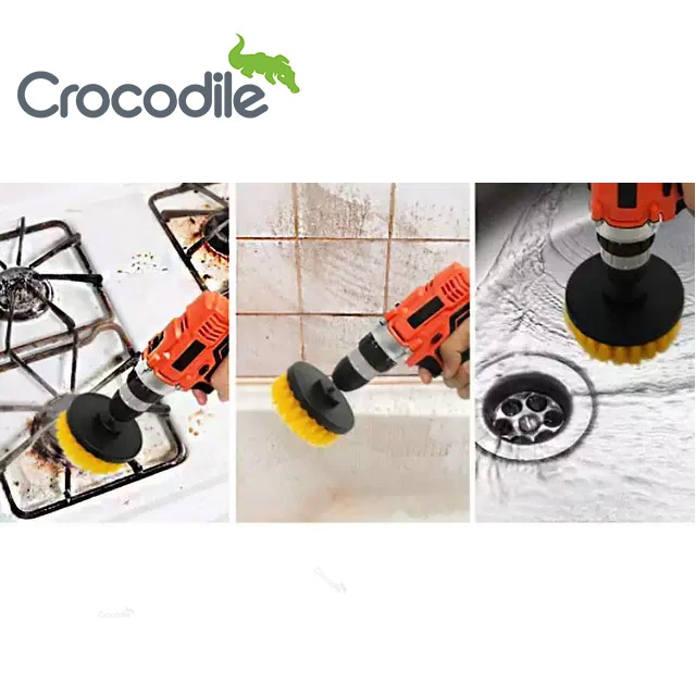 عکس شماره 2 : فرچه سر دریلی کروکودیل مدل a1 کد 01