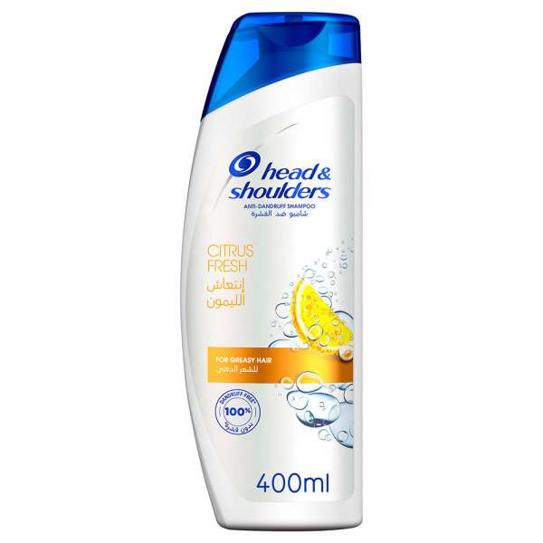 شامپو مو هد اند شولدرز مدل Citrus Fresh حجم 400 میلی لیتر شامپو مو هد اند شولدرز مدل Citrus Fresh حجم 400 میلی لیتر