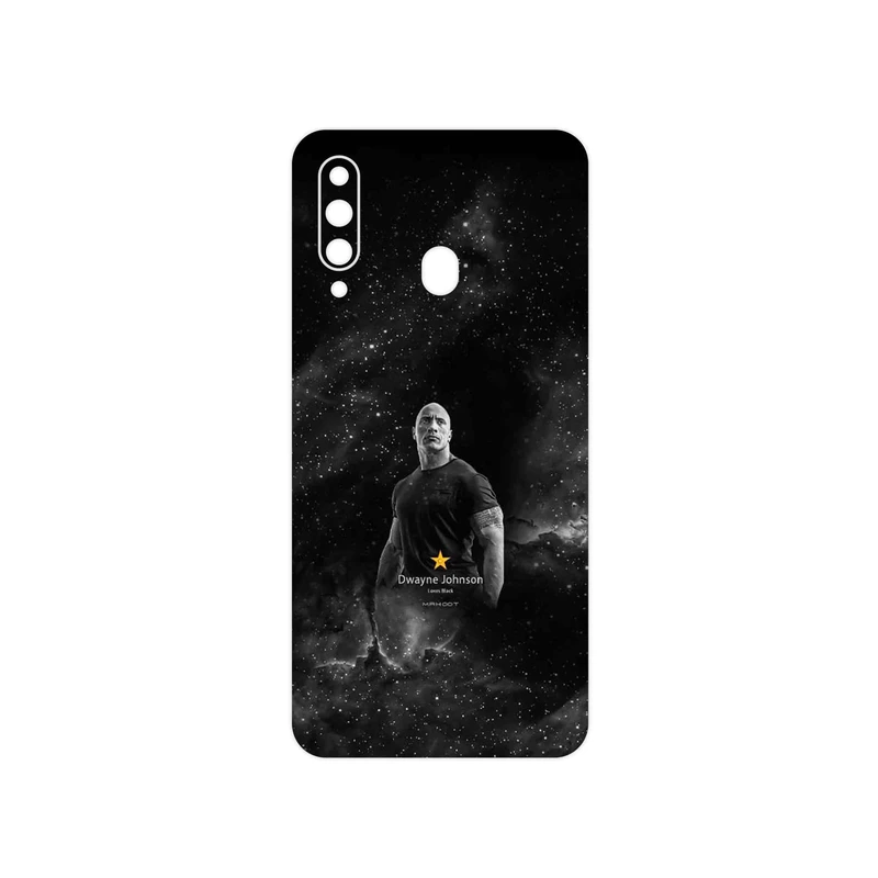 برچسب پوششی ماهوت مدل Dwayne Johnson مناسب برای گوشی موبایل سامسونگ Galaxy A60