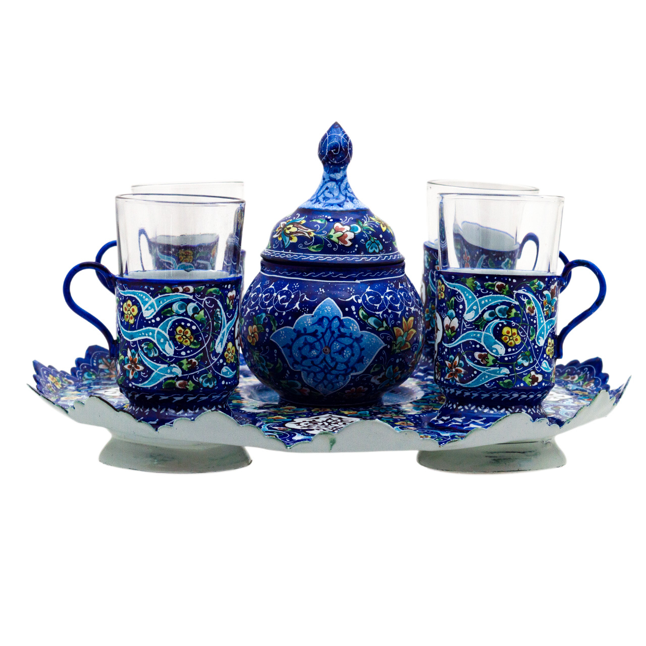 سرویس چایخوری میناکاری رستا طرح 8-18-102