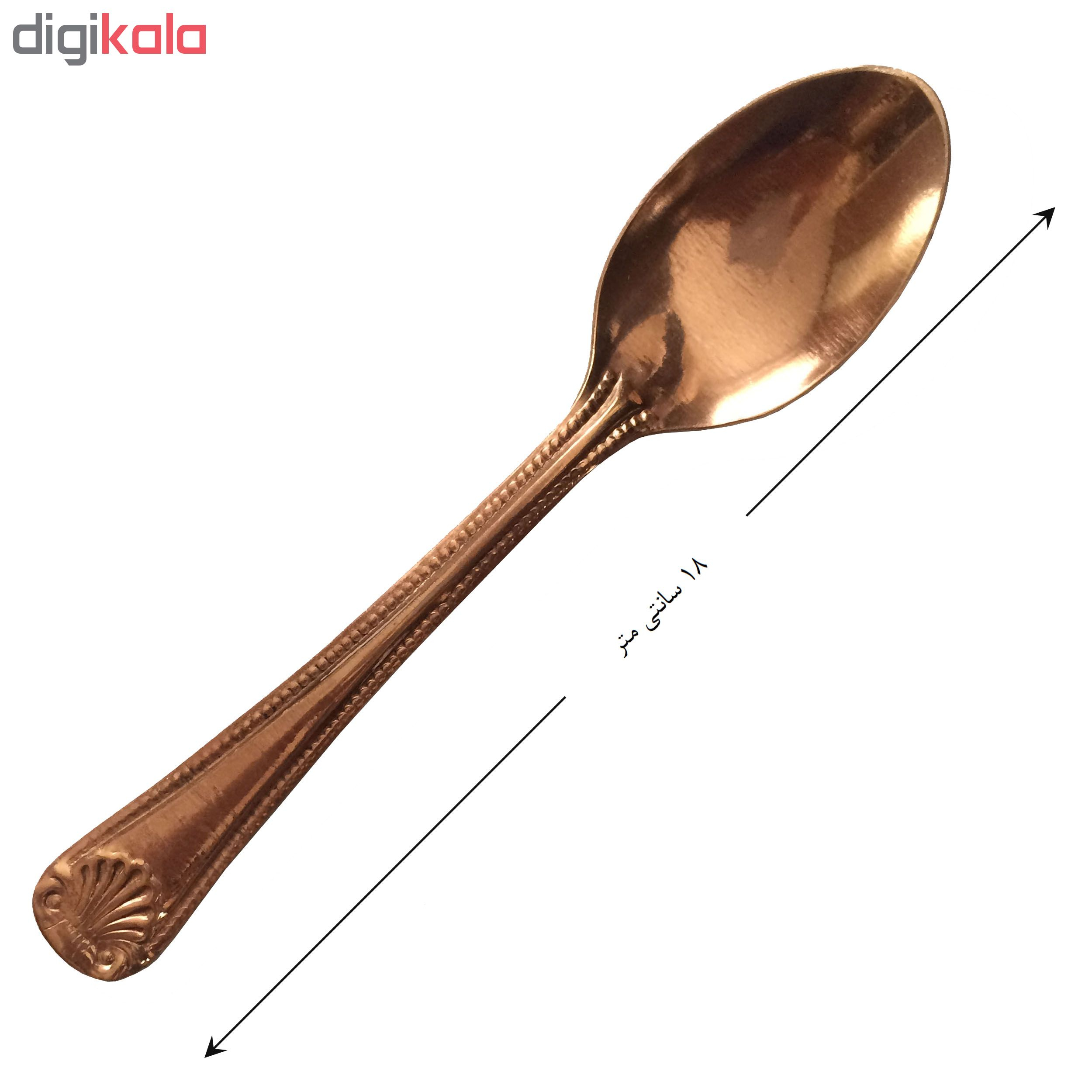 خرید ست قاشق و چنگال 12 پارچه کد SF-Copper2 ست قاشق و چنگال 12 پارچه کد SF-Copper2
