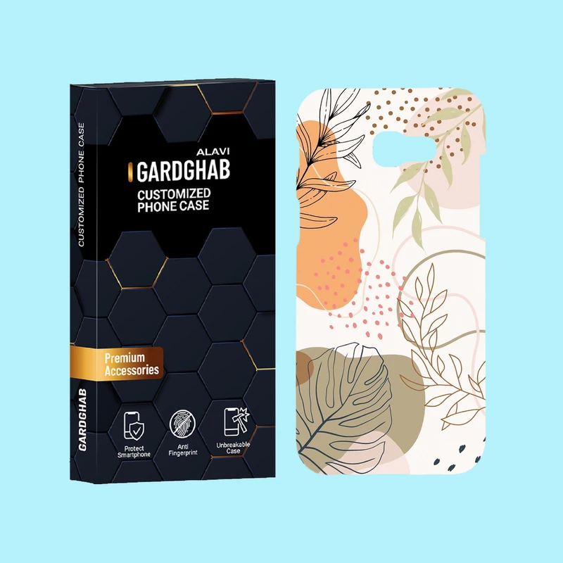 کاور گارد قاب علوی مدل برگ مناسب برای گوشی موبایل سامسونگ Galaxy A5 2017 / A520