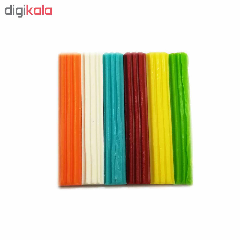 خمیر بازی 6 رنگ سی بی اس کد JM648-6