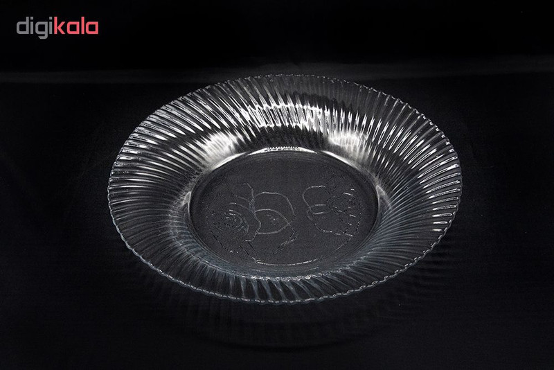 بشقاب بلور کاوه مدل پرشیا کد 1013 بسته 6 عددی