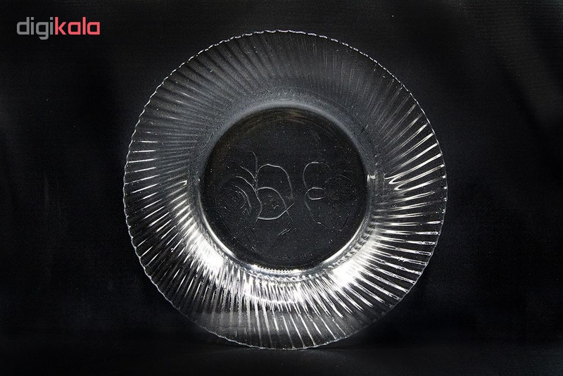 بشقاب بلور کاوه مدل پرشیا کد 1013 بسته 6 عددی