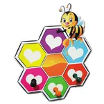 چوب لباسی کودک مدل Honey Bee