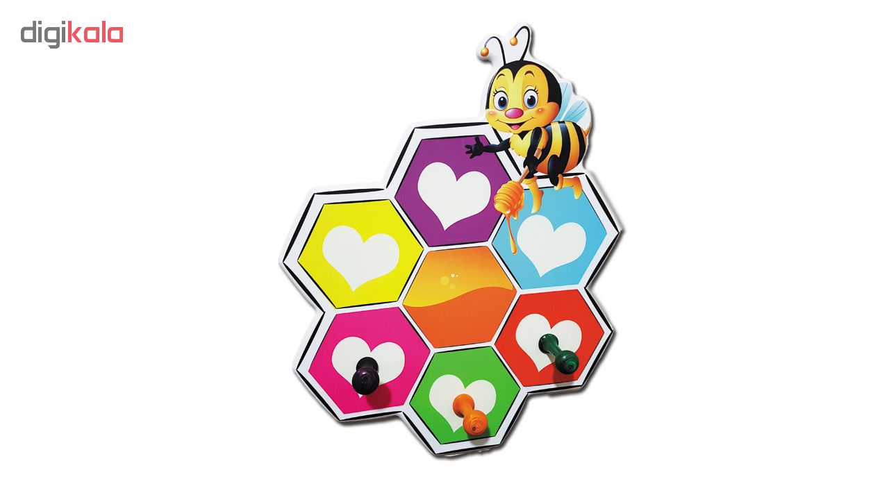 چوب لباسی کودک مدل Honey Bee