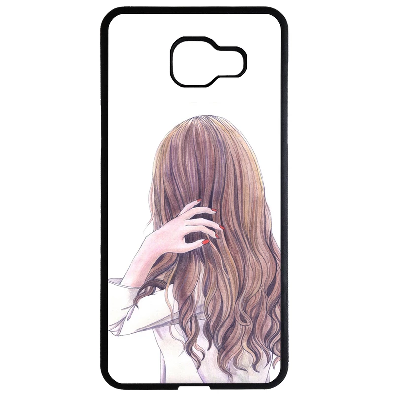کاور طرح دخترانه کد 1079 مناسب برای گوشی موبایل سامسونگ galaxy a7 2016