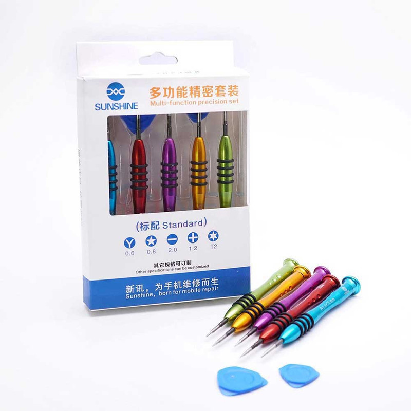 پیچ گوشتی سانشاین مدل SS5103A بسته 7 عددی پیچ گوشتی سانشاین مدل SS5103A بسته 7 عددی