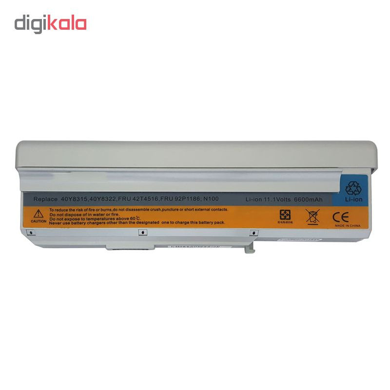 باتری لپ تاپ 9 سلولی مدل N100 مناسب برای لپ تاپ Lenovo ThinkPad N100-3000 N200