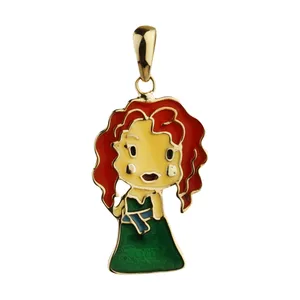 آویز گردنبند طلا 18 عیار زنانه میو گلد مدل MIO-GD893