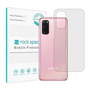 Rock space HyGEL model transparent phone back protector suitable for Samsung Galaxy S20 mobile phone