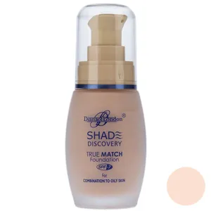 کرم پودر مایع دایانا آف لاندن سری Shade Discovery True Match مدل 106 Natural Ivory حجم 30میلی لیتر
