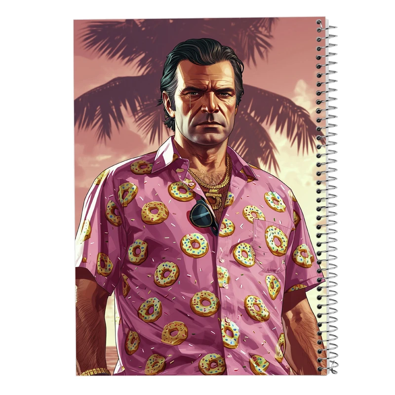 دفتر لیست خرید 50 برگ مدوپد مدل GTA کد DF14305