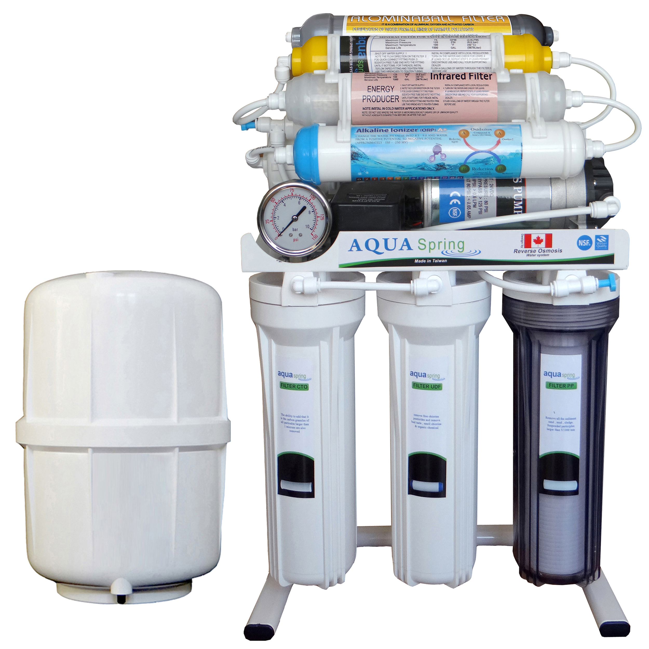 دستگاه تصفیه کننده آب آکوآ اسپرینگ مدل RO-NF7600
