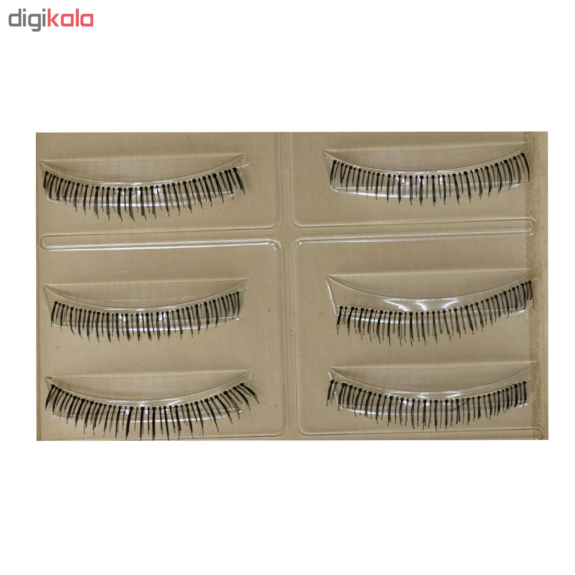 پک 10 عددی مژه مصنوعی کد sw-16