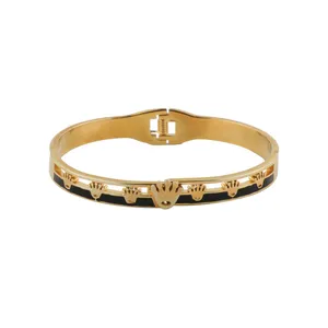 دستبند النگویی زنانه کد 1012