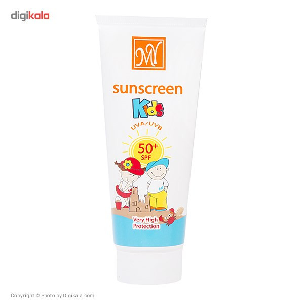 کرم ضد آفتاب کودک مای مدل Kids Spf50 حجم 75 میلی لیتر