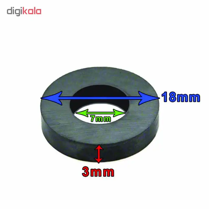 آهن ربا مدل M105 بسته 100 عددی