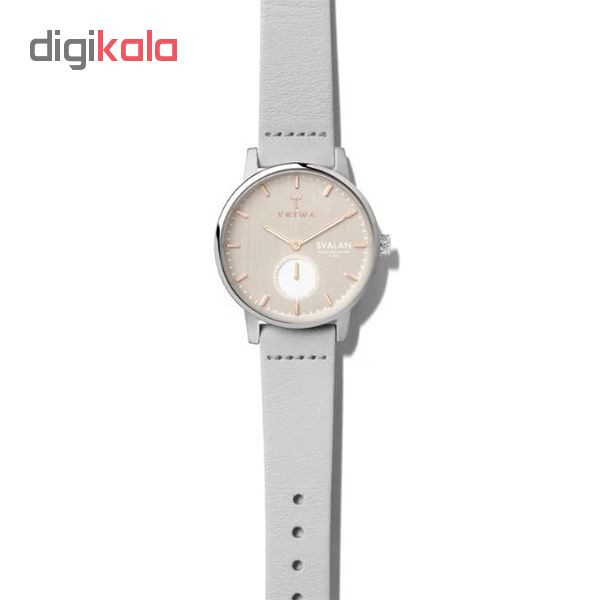 ساعت مچی عقربه ای زنانه تریوا مدل Blush Svalan