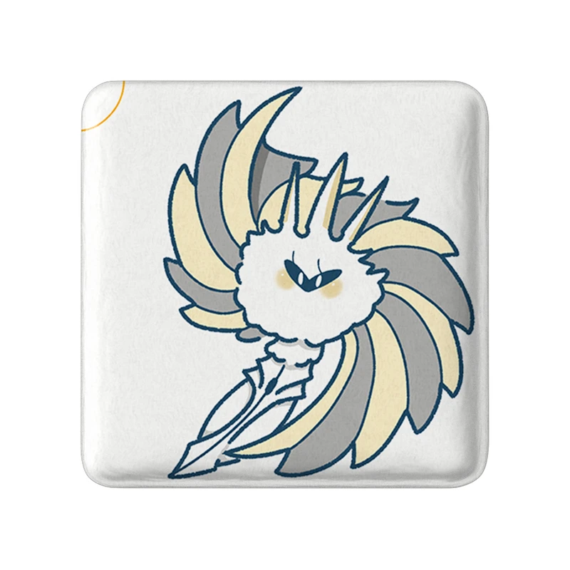 مگنت خندالو طرح بازی هالو نایت (Hollow Knight) مدل مربعی کد 32993