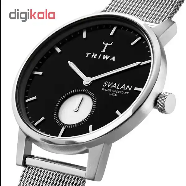 ساعت مچی عقربه ای تریوا مدل Ebony Svalan