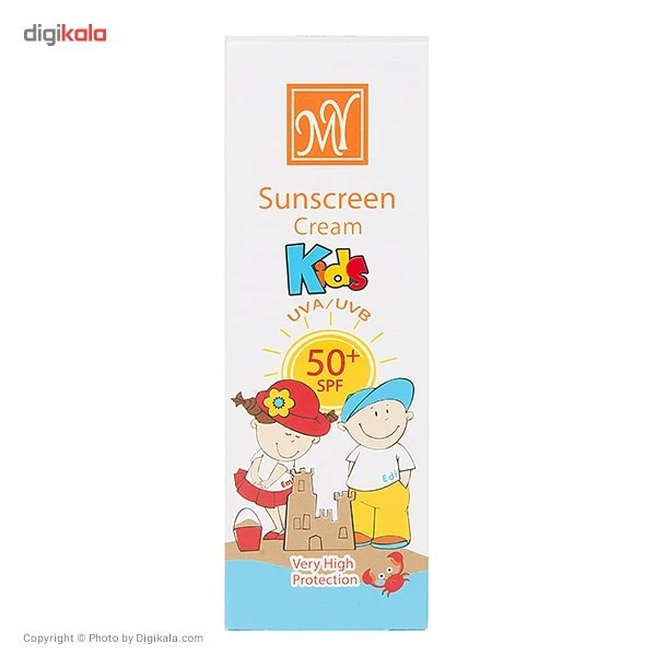 عکس شماره 3 : کرم ضد آفتاب کودک مای مدل kids spf50 حجم 75 میلی لیتر