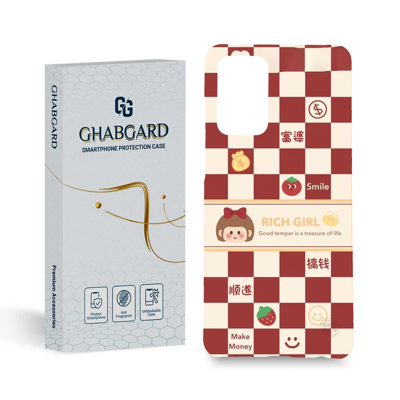   کاور قاب گارد مدل دخترانه مناسب برای گوشی موبایل سامسونگ galaxy a72