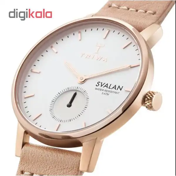 ساعت مچی عقربه ای زنانه تریوا مدل Rose Svalan