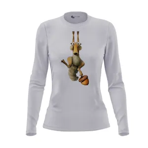 تی شرت آستین بلند زنانه مدل اسکرات