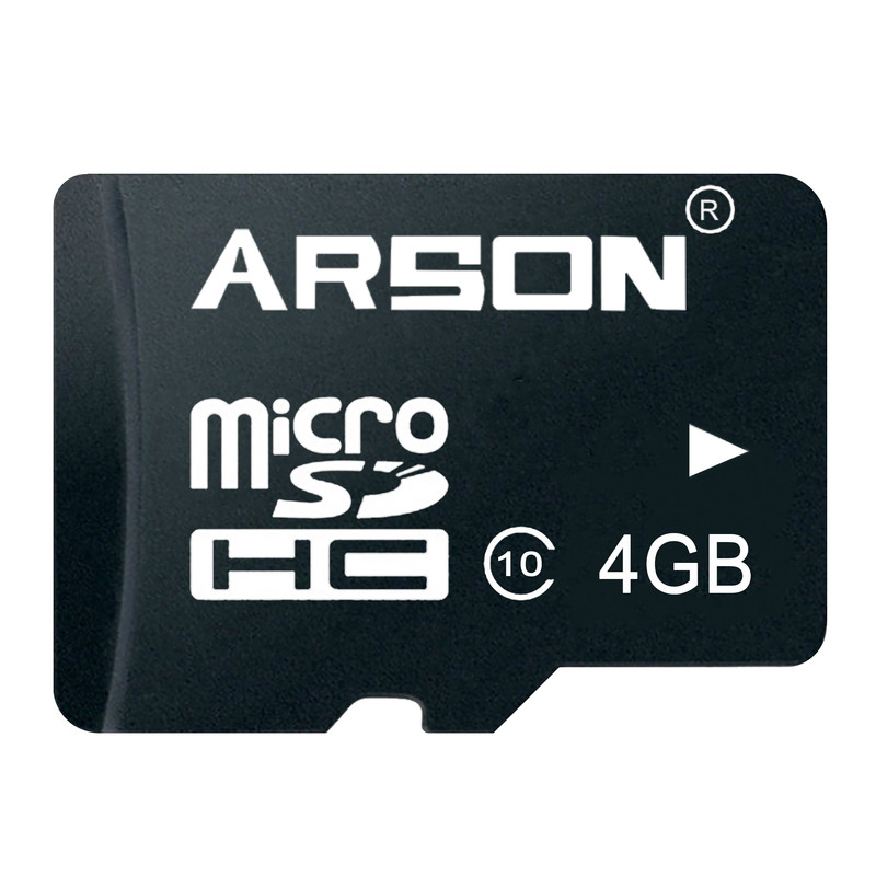 کارت حافظه microSDHC آرسون مدل AM-2104 کلاس 10 استاندارد U1 سرعت 80MBps ظرفیت 4 گیگابایت