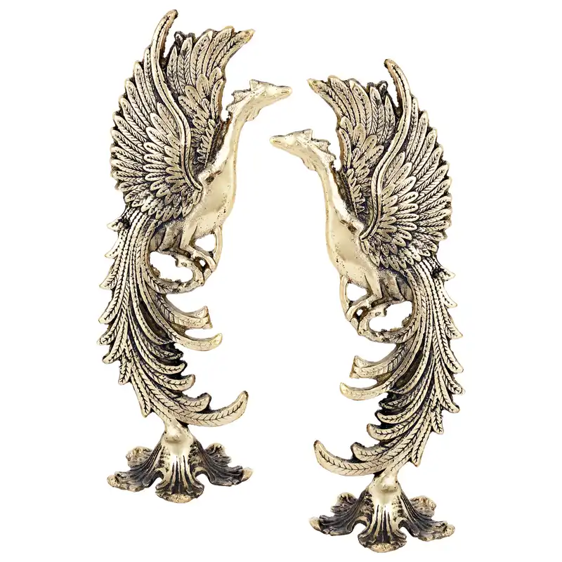 مجسمه طرح اژدها کد AL-20030059 مجموعه 2 عددی