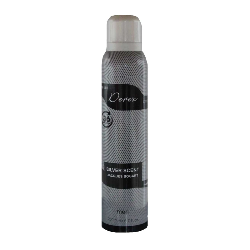 اسپری خوشبو کننده بدن مردانه دریکس مدل Silver Scent حجم 200 میلی لیتر