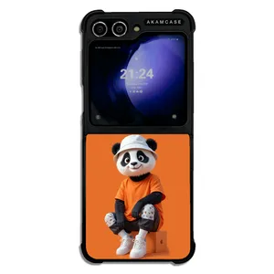 AKAM AMC-WSGZFLIP5-PANDA-17 Cover For Samsung Galaxy Z Flip 5