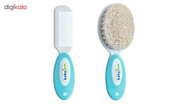 ست برس و شانه نوزادی بیبی جم مدل 519B