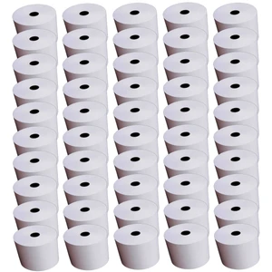 کاغذ رول پرینتر حرارتی جی اچ مدل jhi405 بسته 50 عددی