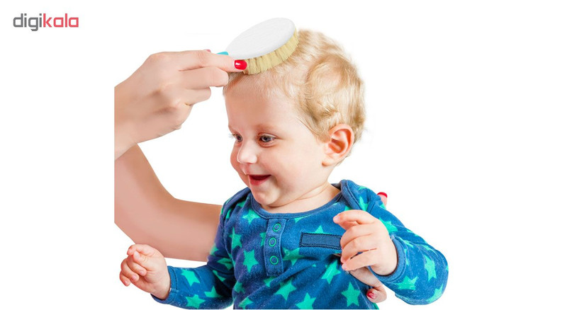 ست برس و شانه نوزادی بیبی جم مدل 519B