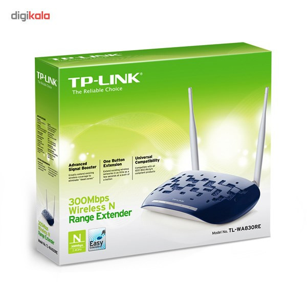 توسعه دهنده شبکه بی‌سیم تی پی-لینک مدل TL-WA830RE_V1