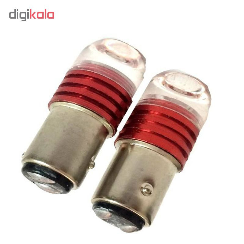 لامپ دو کنتاکت فلش زن خودرو مدل D2 بسته دو عددی