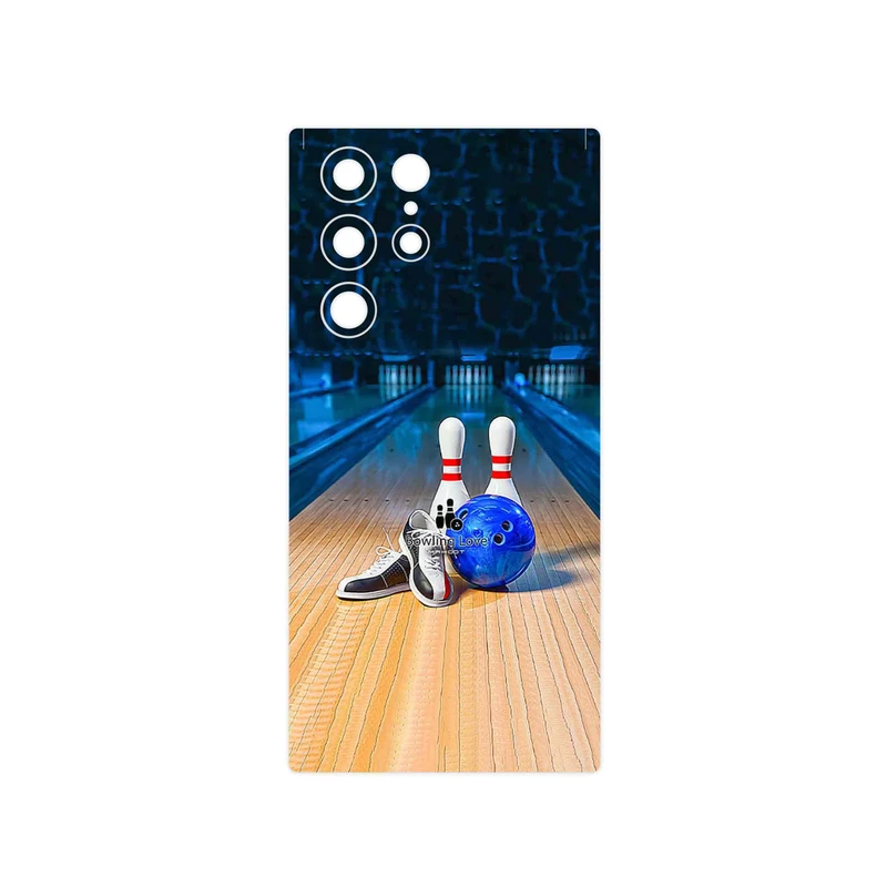 برچسب پوششی ماهوت مدل Bowling مناسب برای گوشی موبایل سامسونگ Galaxy S22 Ultra 5G