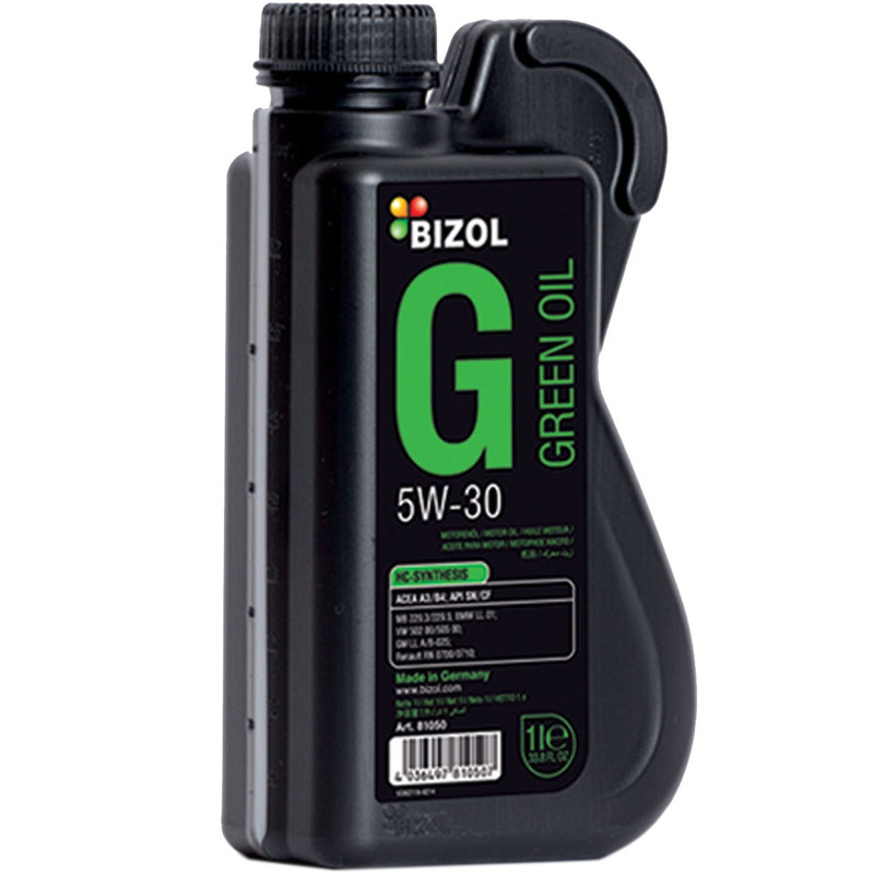 روغن موتور خودرو بیزول مدل Green 5W-30 ظرفیت 1 لیتر