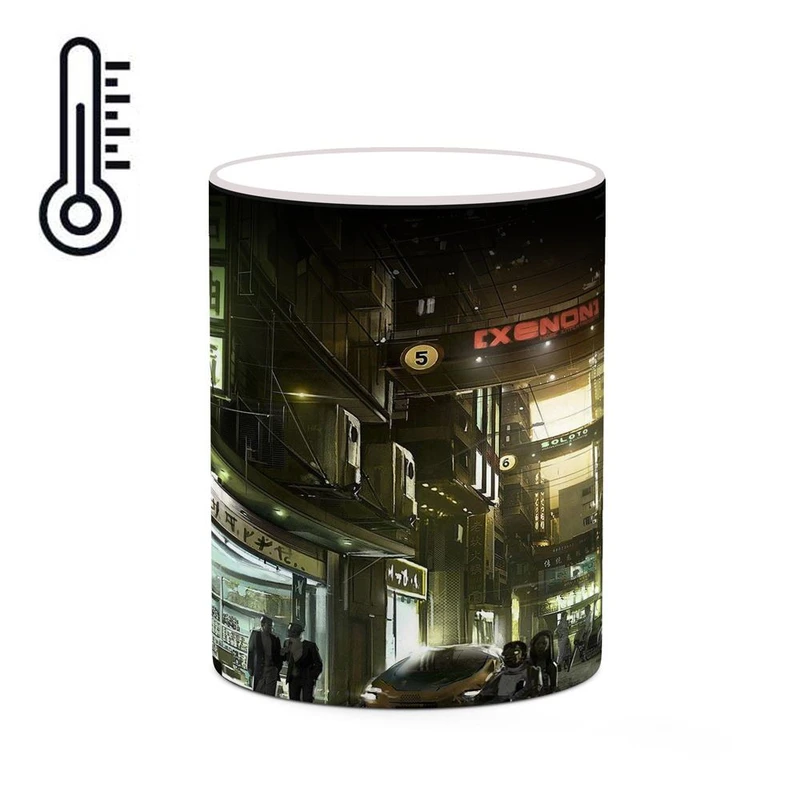 ماگ حرارتی کاکتی مدل بازی Deus Ex کد mgh28152